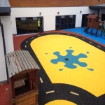 Tennis Court Painting in Moyle 8