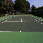 Tennis Court Painting in Rock 8