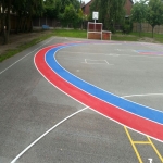 Tennis Court Painting in Elim 12