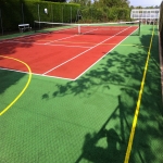 Tennis Court Painting in Walton 4