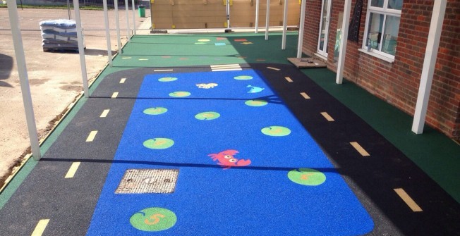 Graphic Inserts for Wetpour in Marrick