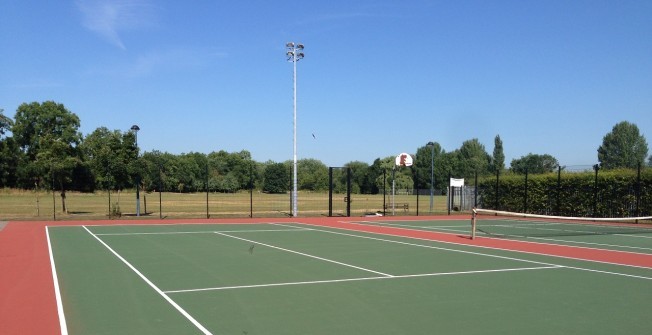 Tennis Court Painters in Hill Top