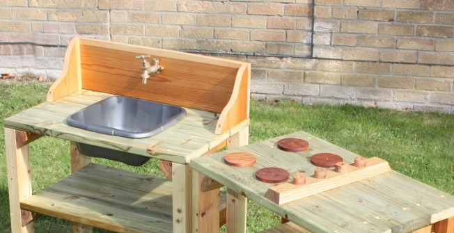 Outdoor Mud Kitchen in Easton