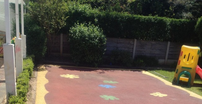 Wet Pour Rubber Repairs in Park End